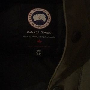 Boys Canada Goose vest!!!